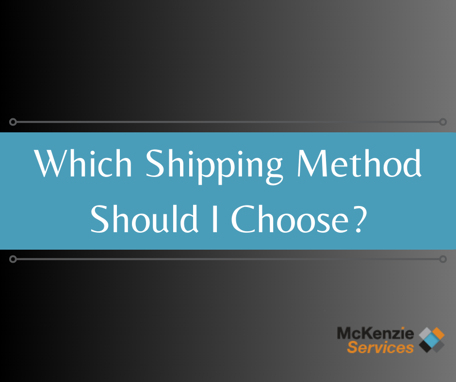 Which Shipping Method Should I Choose?, Amazon Oregon Prep Center