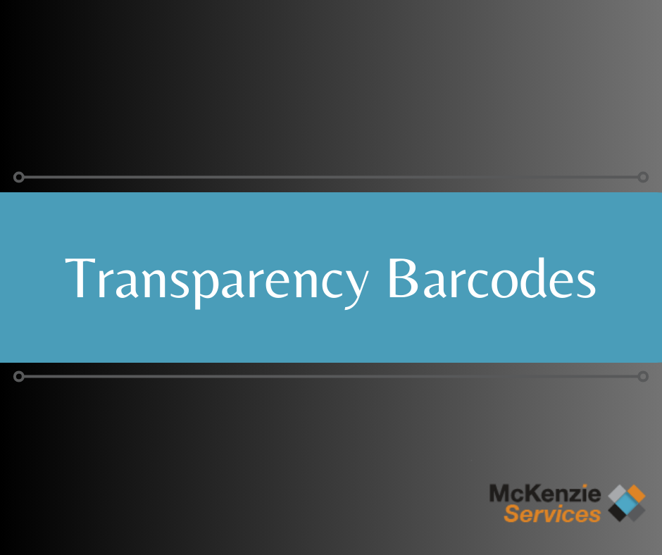 Transparency Barcodes, Amazon Oregon Prep Center