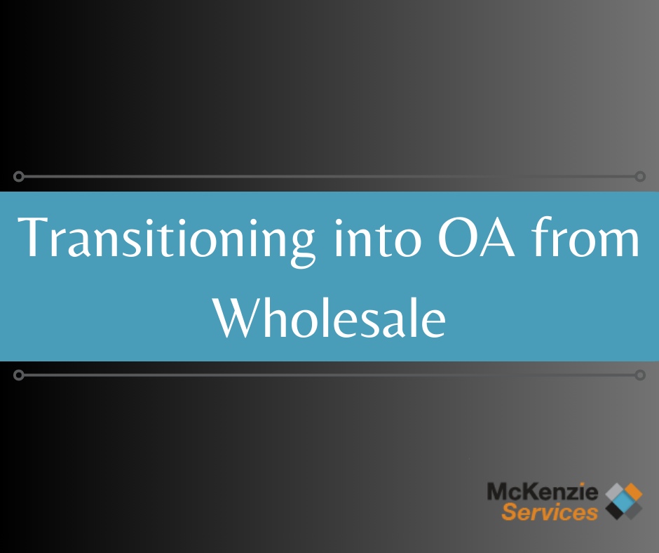Transitioning into OA from Wholesale, Amazon FBA Oregon Prep Center